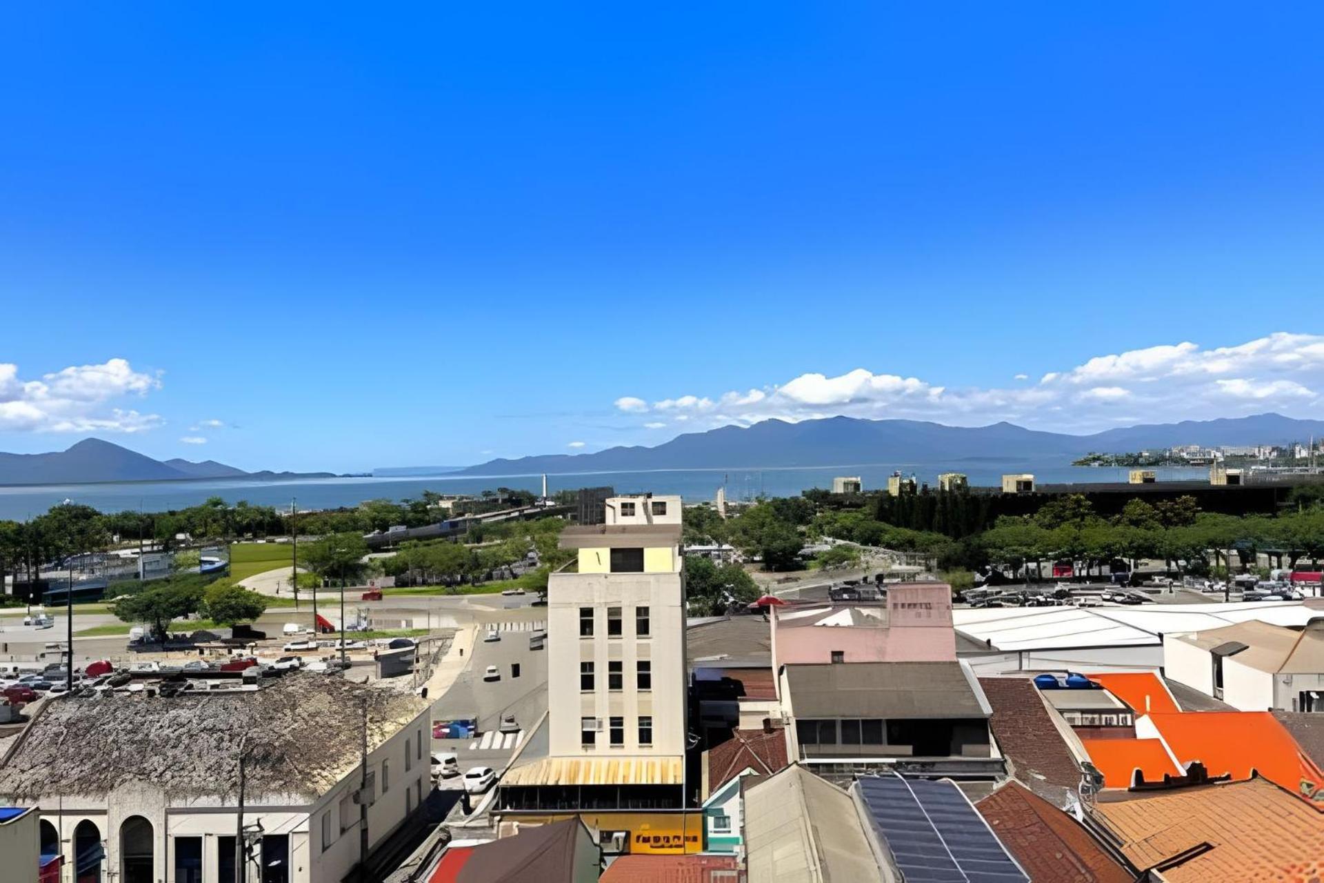 Ap Estiloso Com Vista Mar Florianopolis Exterior photo